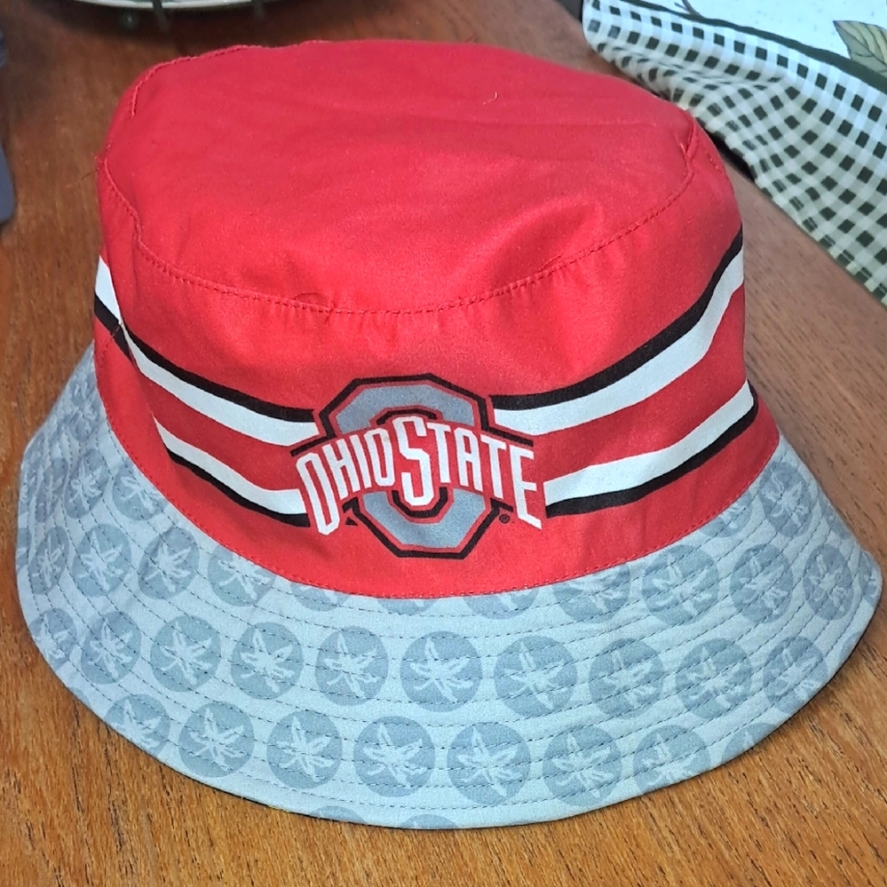 Ohio St. Buckeys Reverible " Buckeye Inclusion" Bucket Hat. Unisex